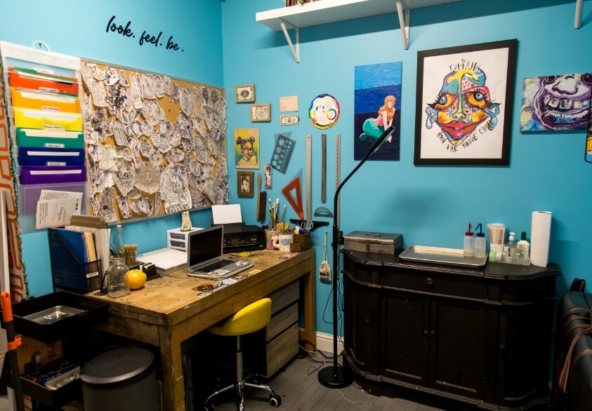 Artists rent space in New york